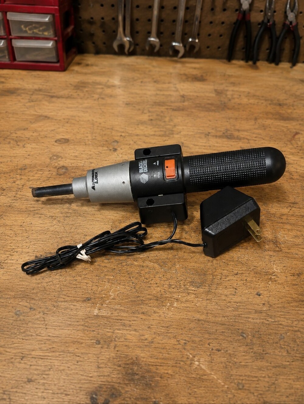 Black & Decker Corded Electric Screwdriver in Black and Silver